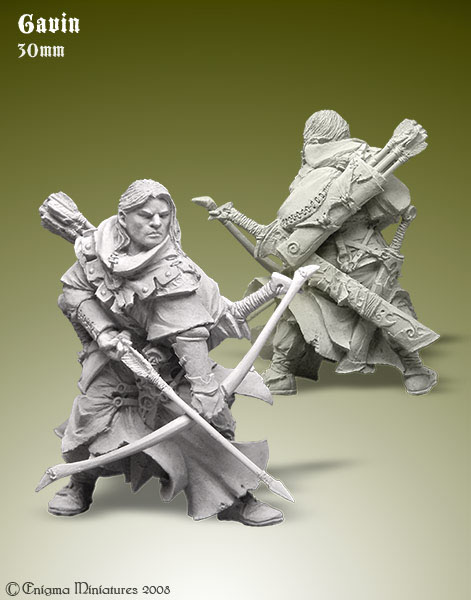 human ranger miniature