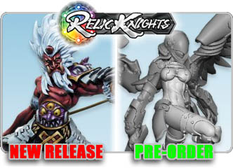 Relic Knight Miniatures!