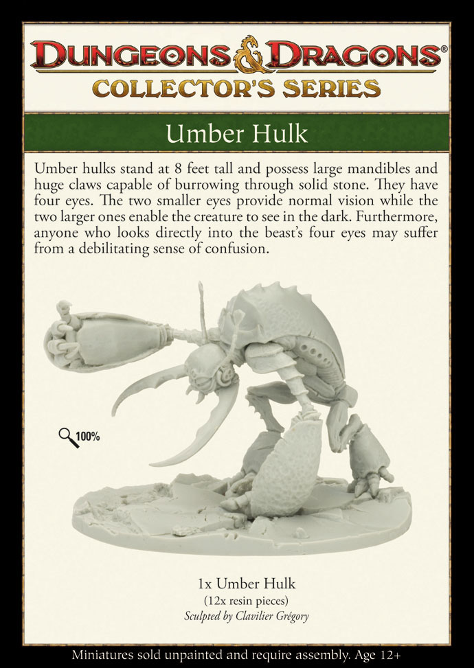 Umber Hulk D&D Collectors Series