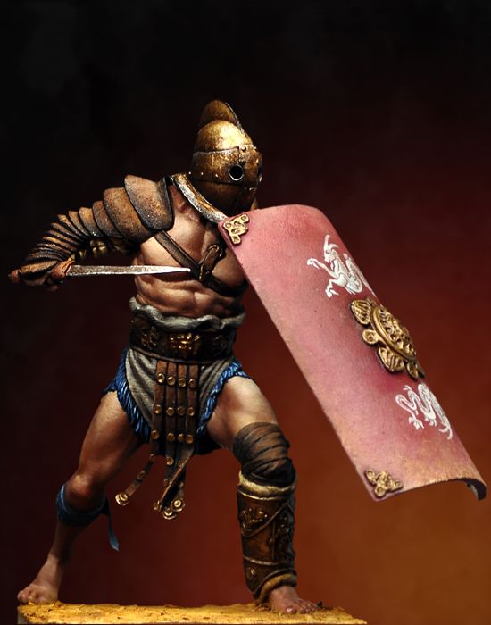 secutor male gladiator 75mm box set gladiators x1 fig secutor male gladiator 75mm box set gladiators x1 fig