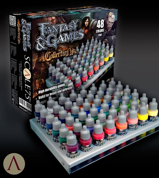 Fantasy & Games Paint Collection Box Set Fantasy and Game Scale 75