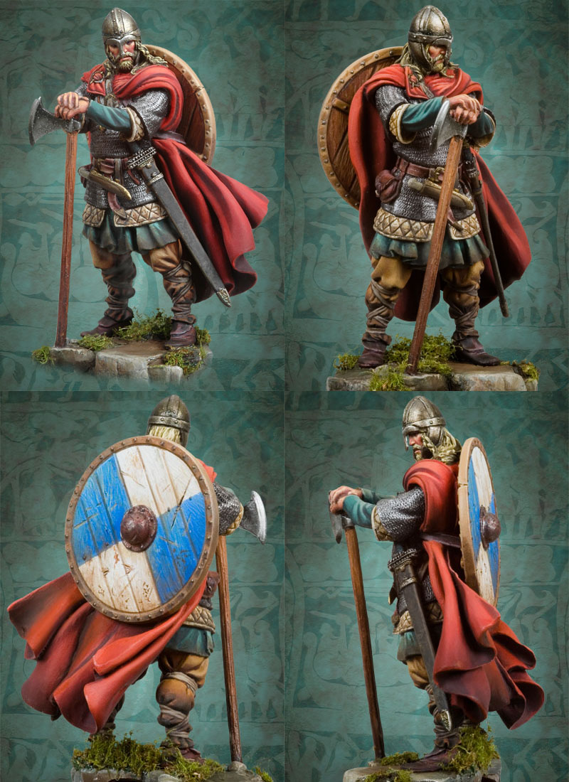 Viking Raider 793 A.D. 54mm The Vikings (x1 fig)